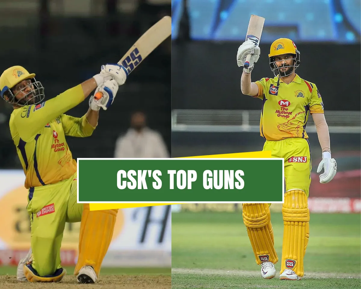 CSK top six hitters