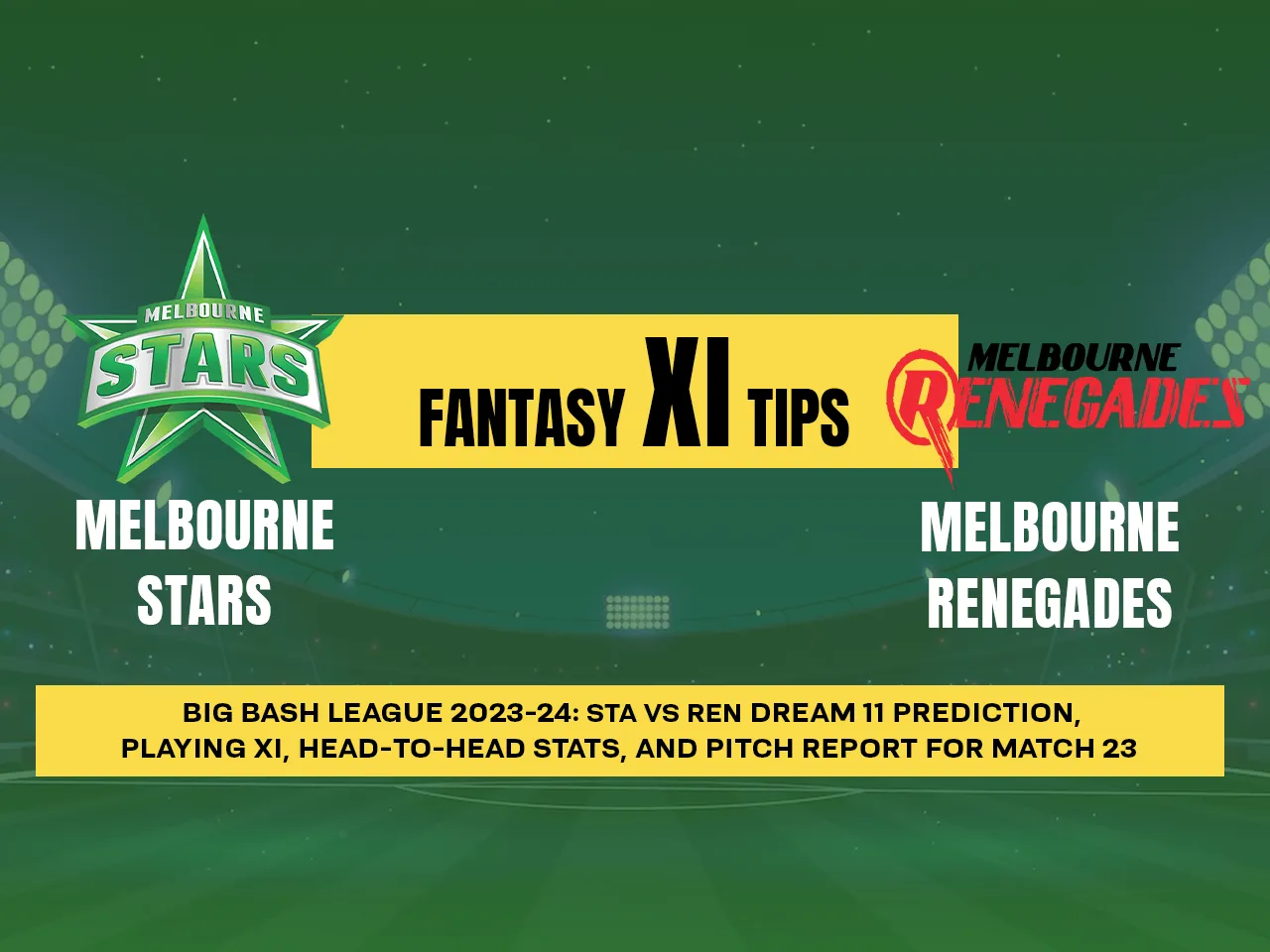STA vs REN Dream11