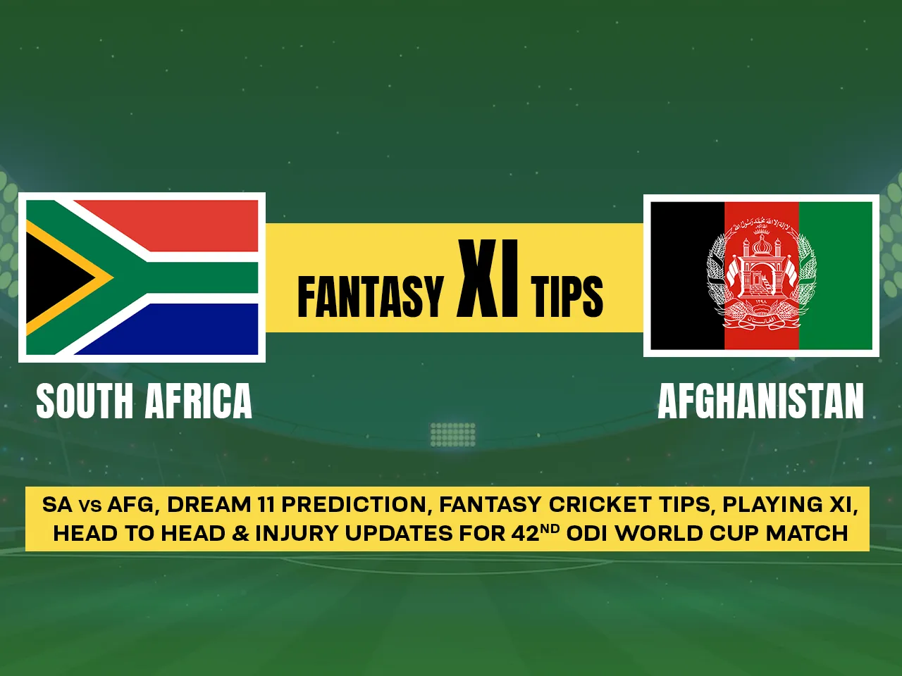 SA  vs AFG Dream11