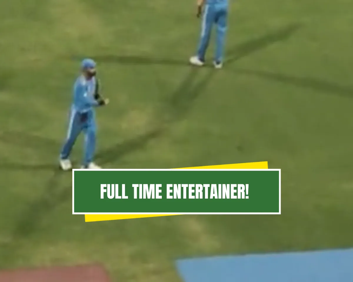 Virat Kohli dancing