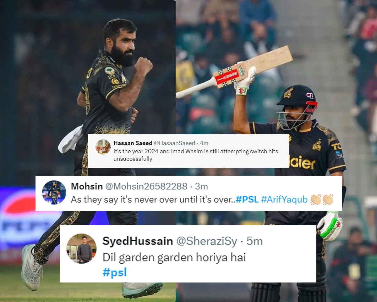 Babar Azam and Arif Yaqoob 