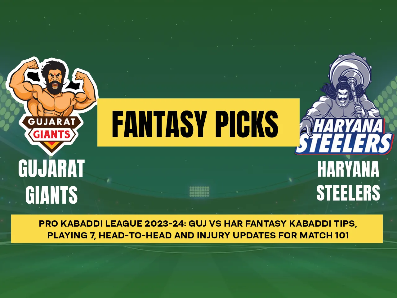 GUJ vs HAR Dream11