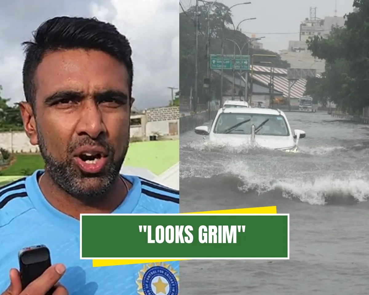 Ravichandran Ashwin expresses concern for Chennai
