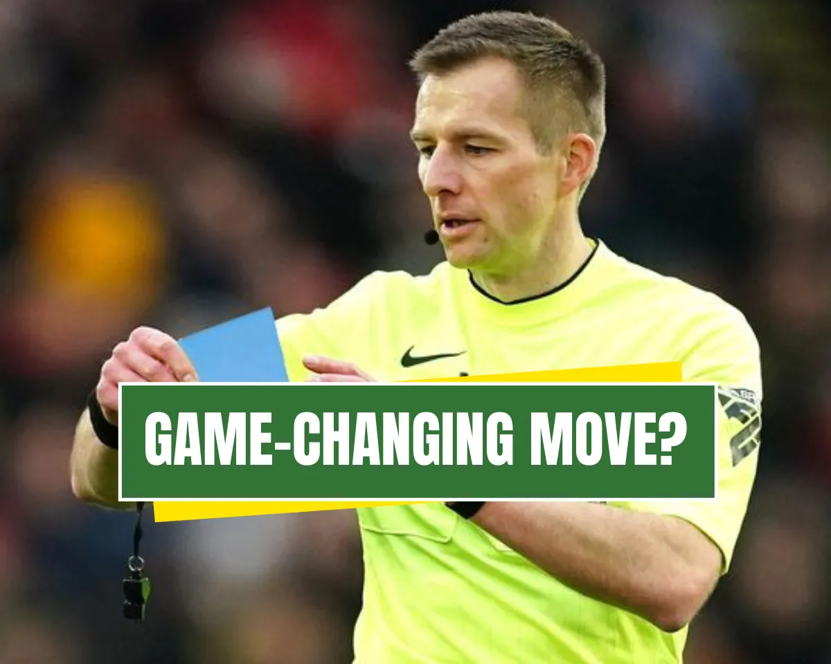 Blue Card in football