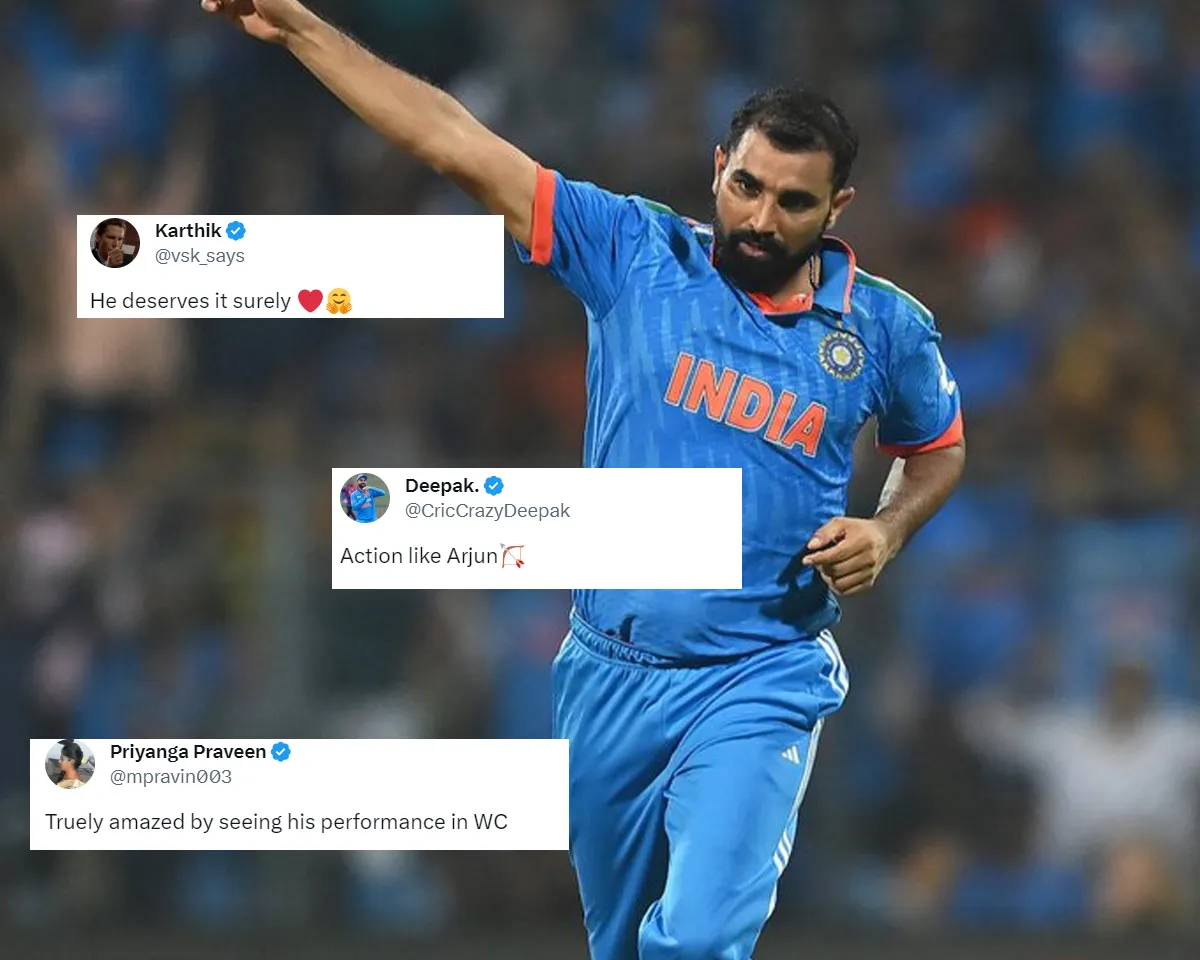 Mohammed Shami (Source: Twitter)