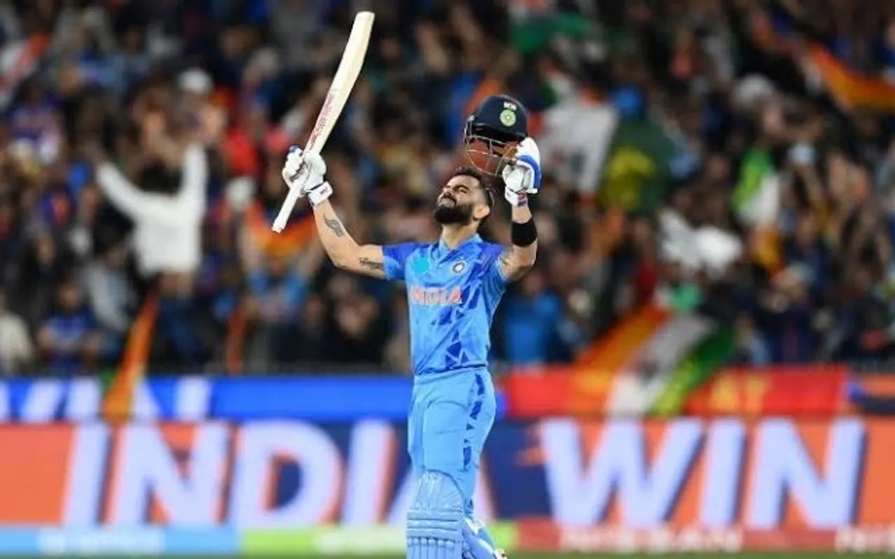 'Heere ki parakh johri karta hai getting real' - Fans react to diamond expert gifting Virat Kohli 'Diamond Studded Bat'