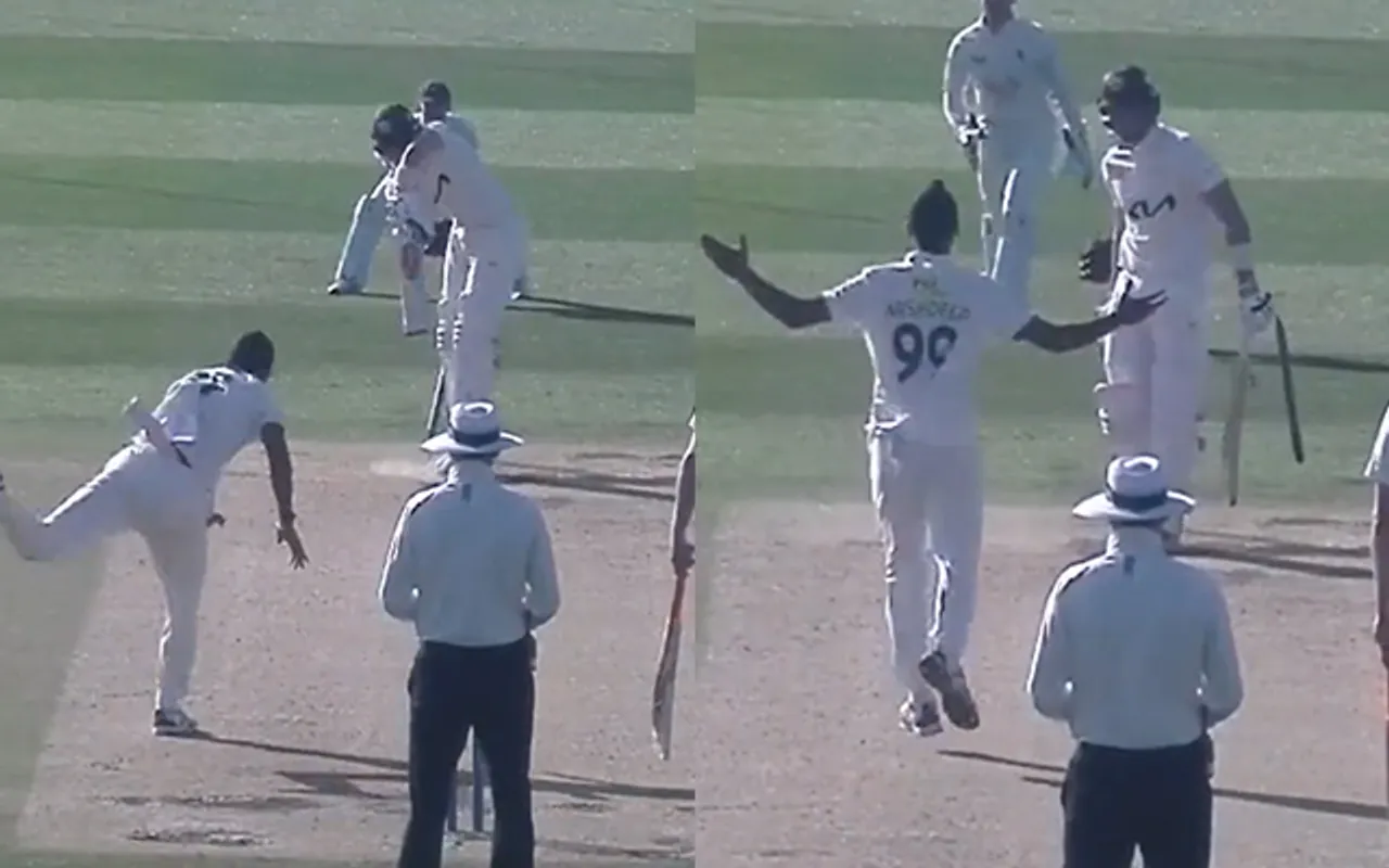 Arshdeep Singh on county debut