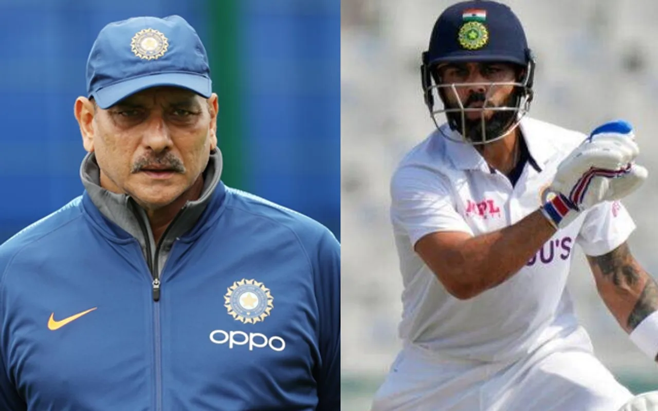 Virat Kohli and Ravi Shastri