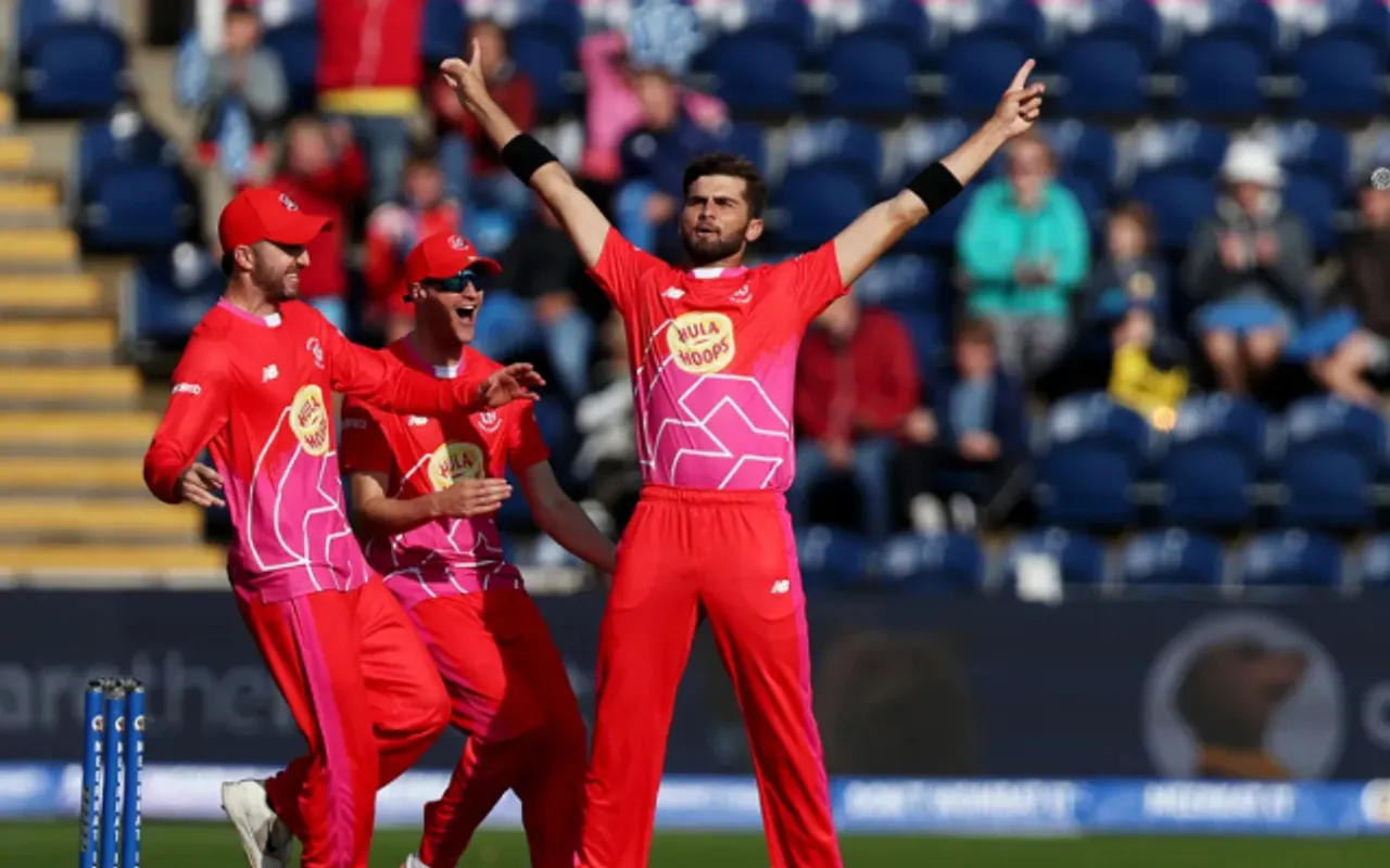 'Aur bhi log hai gira gira ke marne ke liye' - Fans react to Shaheen Afridi taking two back-to-back wickets in The Hundred Men's competition 2023