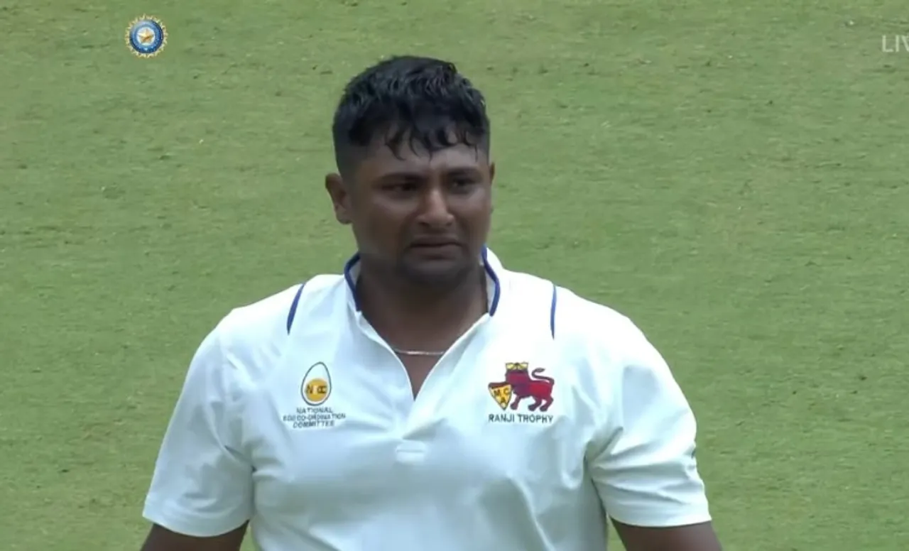 Sarfaraz Khan (Source - Twitter)