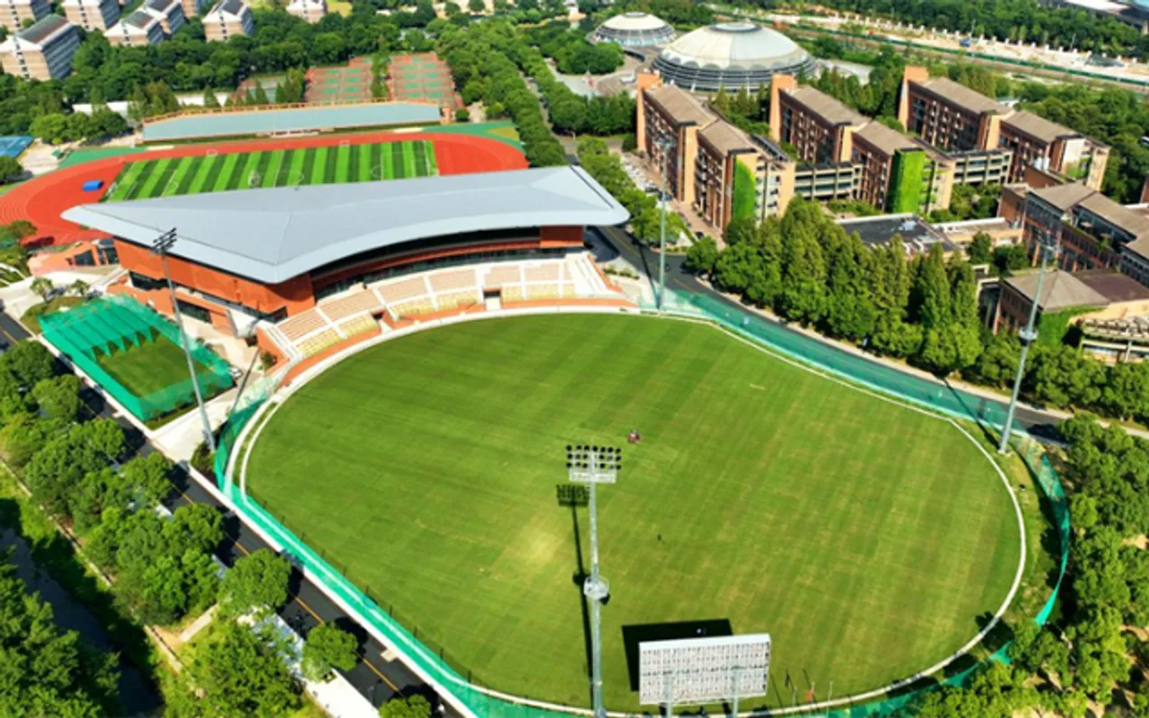 Pingfeng Cricket Field at Zhejiang University of Technology