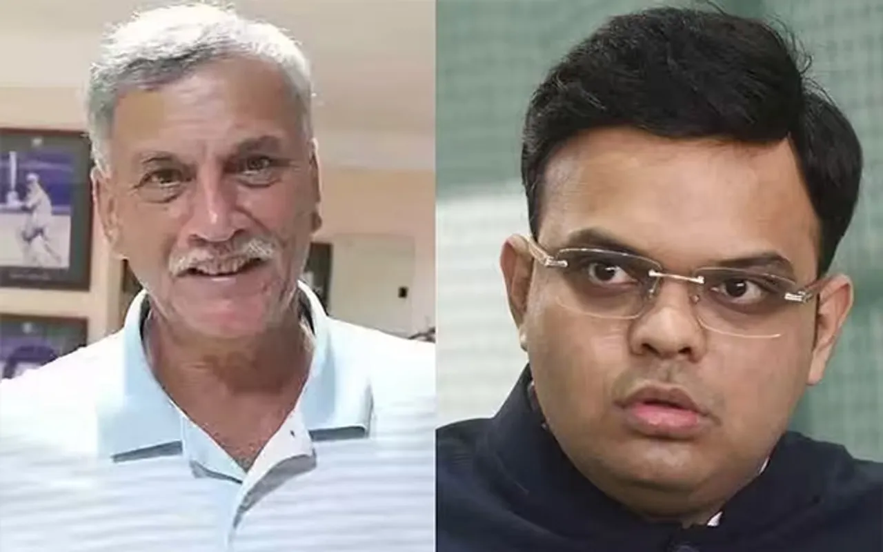 Roger Binny and Jay Shah (Source - Twitter)