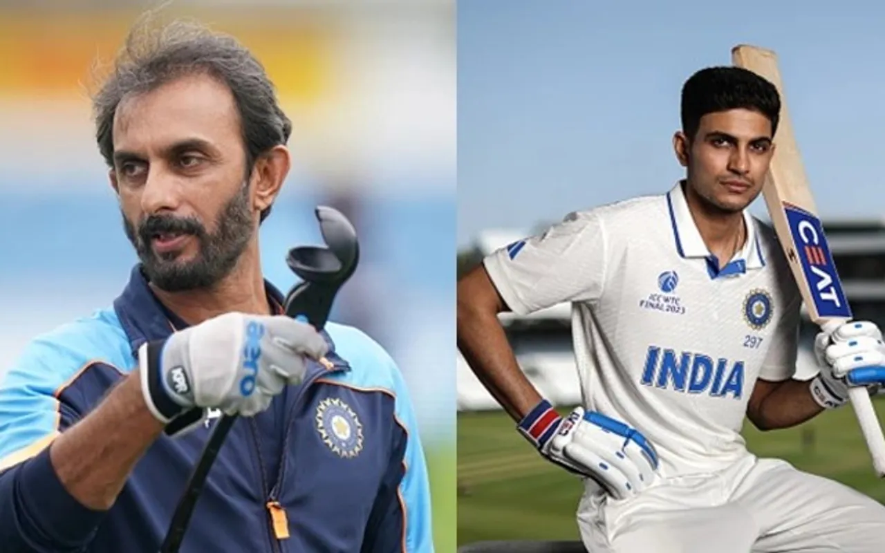 Vikram Rathour and Shubman Gill, India
