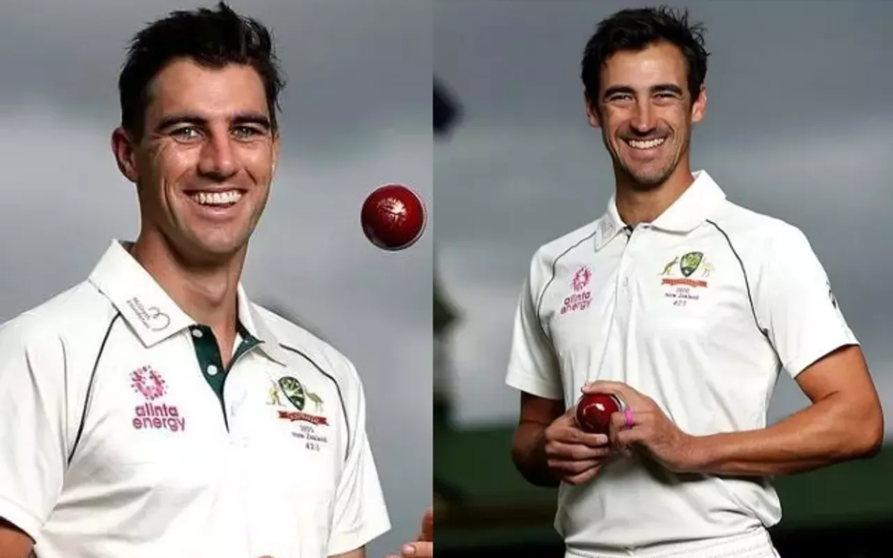 Pat Cummins and Mitchell Starc