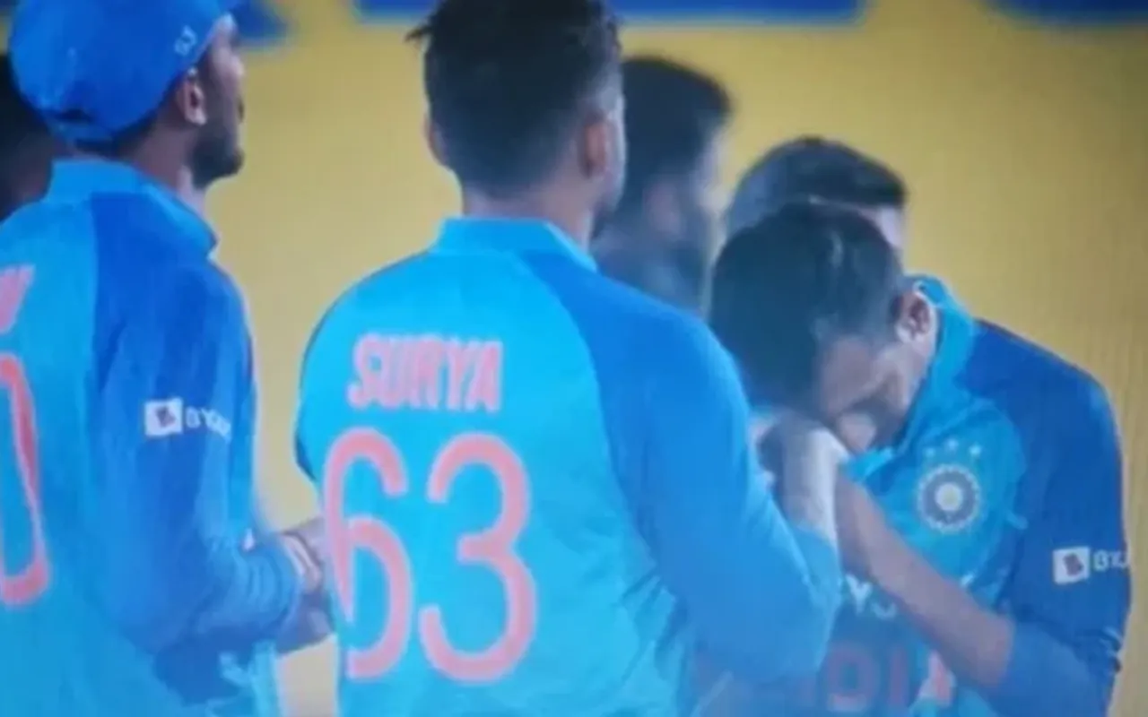 Suryakumar Yadav and Yuzvendra Chahal (Source - Twitter)