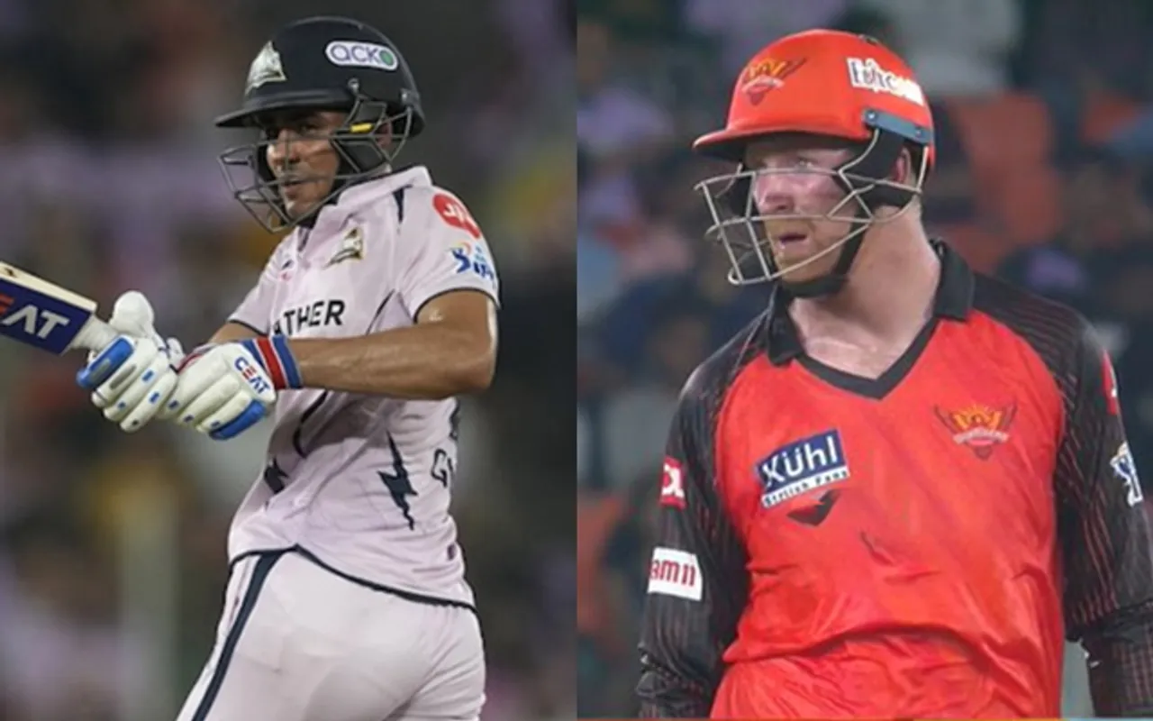 Shubman Gill and Henrich Klassen (Source - Twitter)