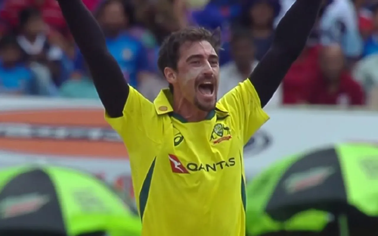 Mitchell Starc with 5 wickets