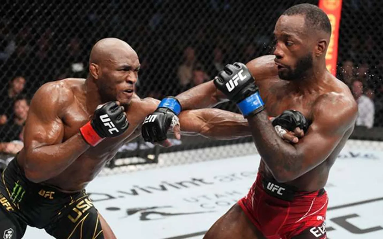 Kamaru Usman and Leon Edwards (Source - Twitter)