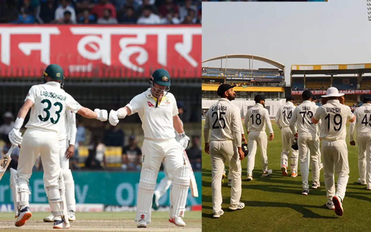 India vs Australia (Source - Twitter)