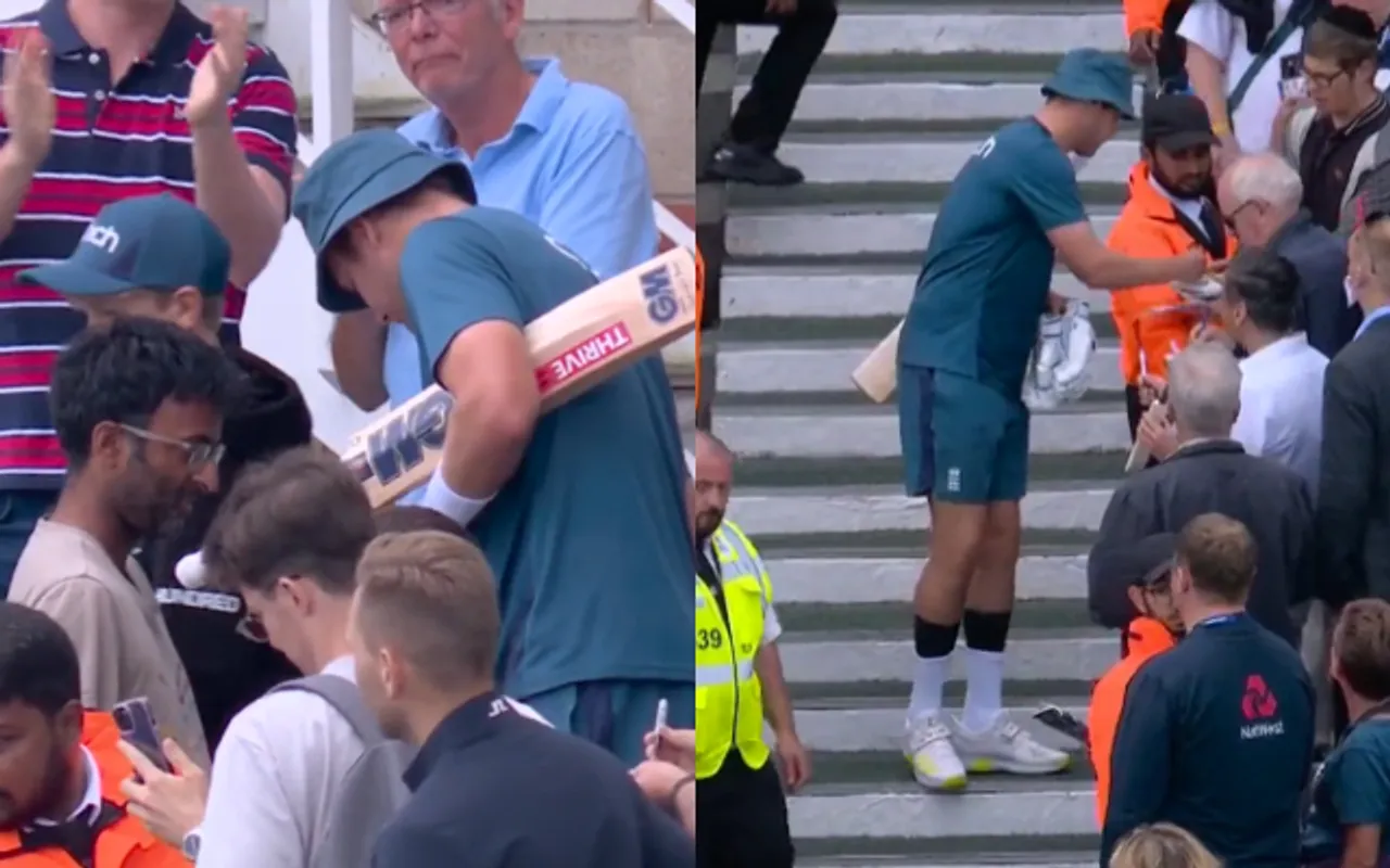 WATCH: Stuart Broad signs autographs ahead of Day 4 of 5th Test in Ashes 2023