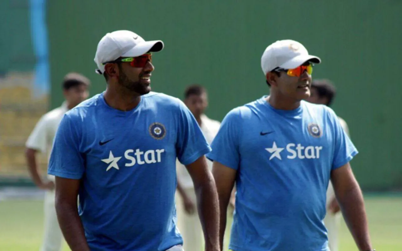 Anil Kumble, Ravichandran Ashwin