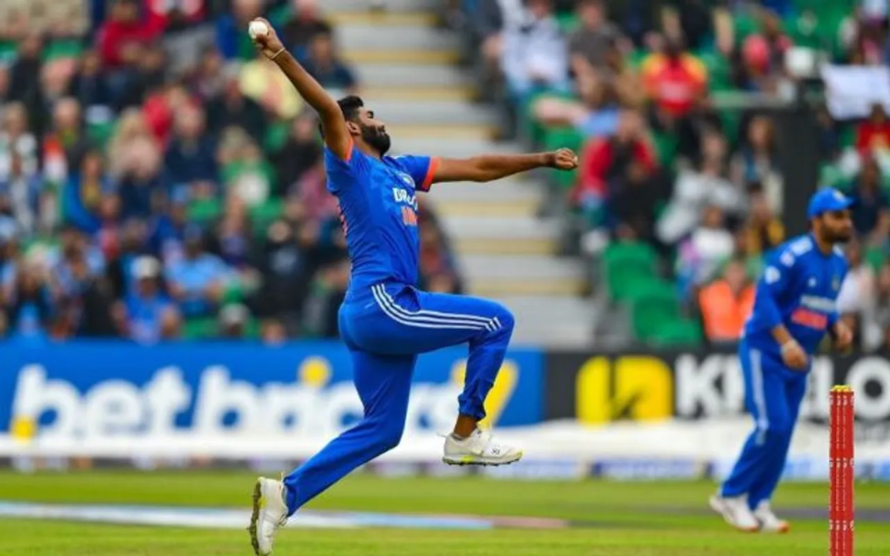 'Ireland k baad World Cup mein bhi wicket todni hai' - Fans react as Jasprit Bumrah shines in his opening over in his comeback match against Ireland