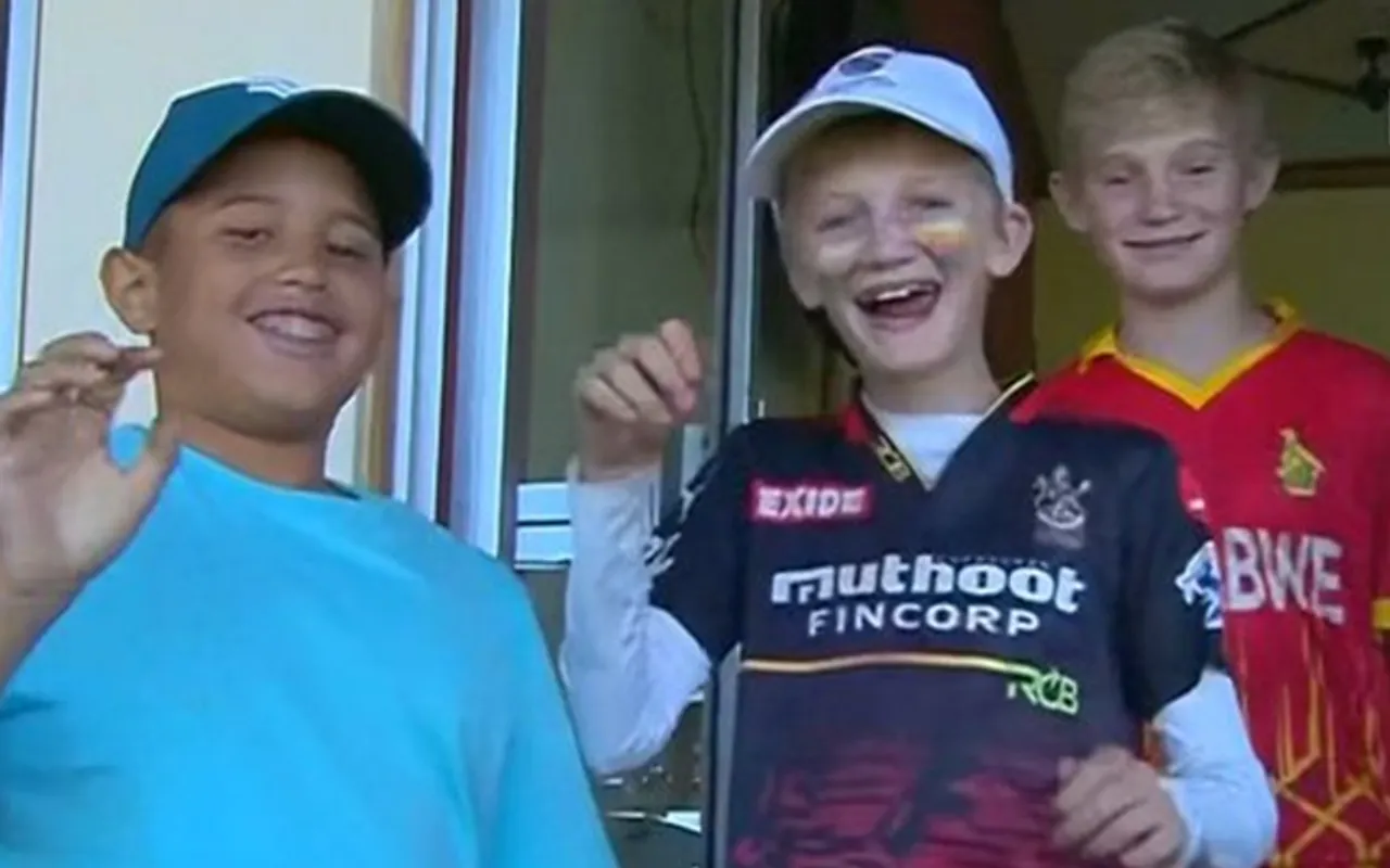 RCB fan spotted in the crowd