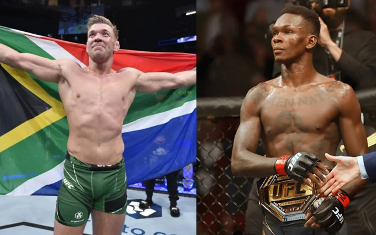 Israel Adesanya and Dricus Du Plessis