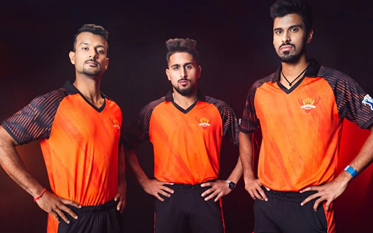 Mayank Agarwal, Umran Malik and Washington Sundar (Source - Twitter)