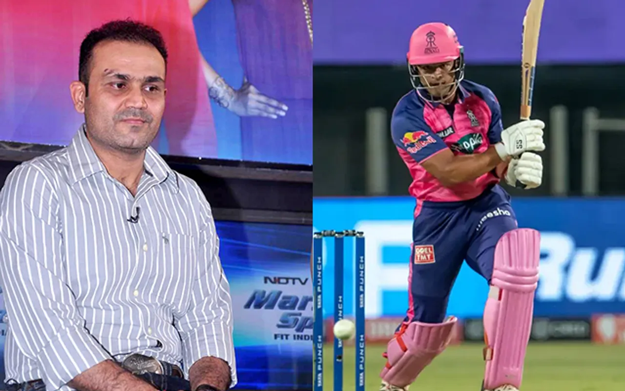 Virender Sehwag PBKS vs RR