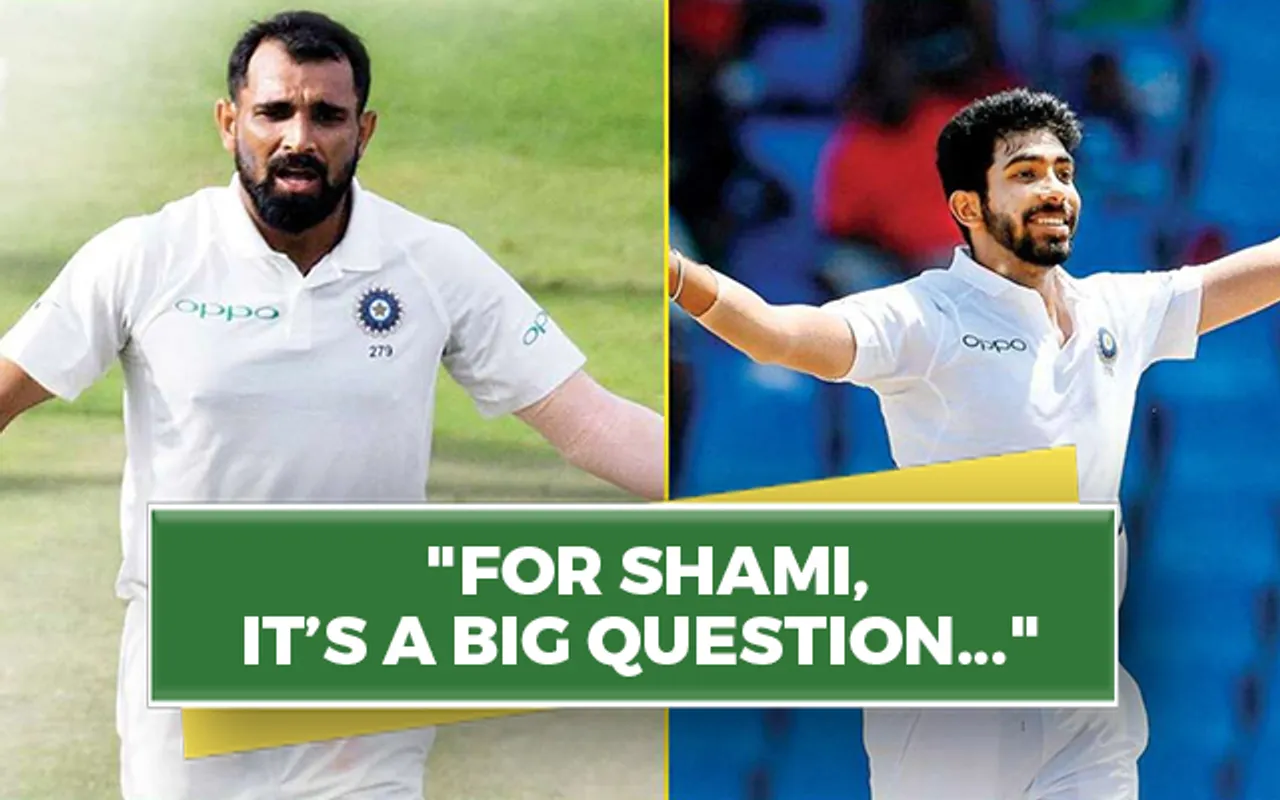 Mohammed Shami and Jasprit Bumrah (Source - Twitter)