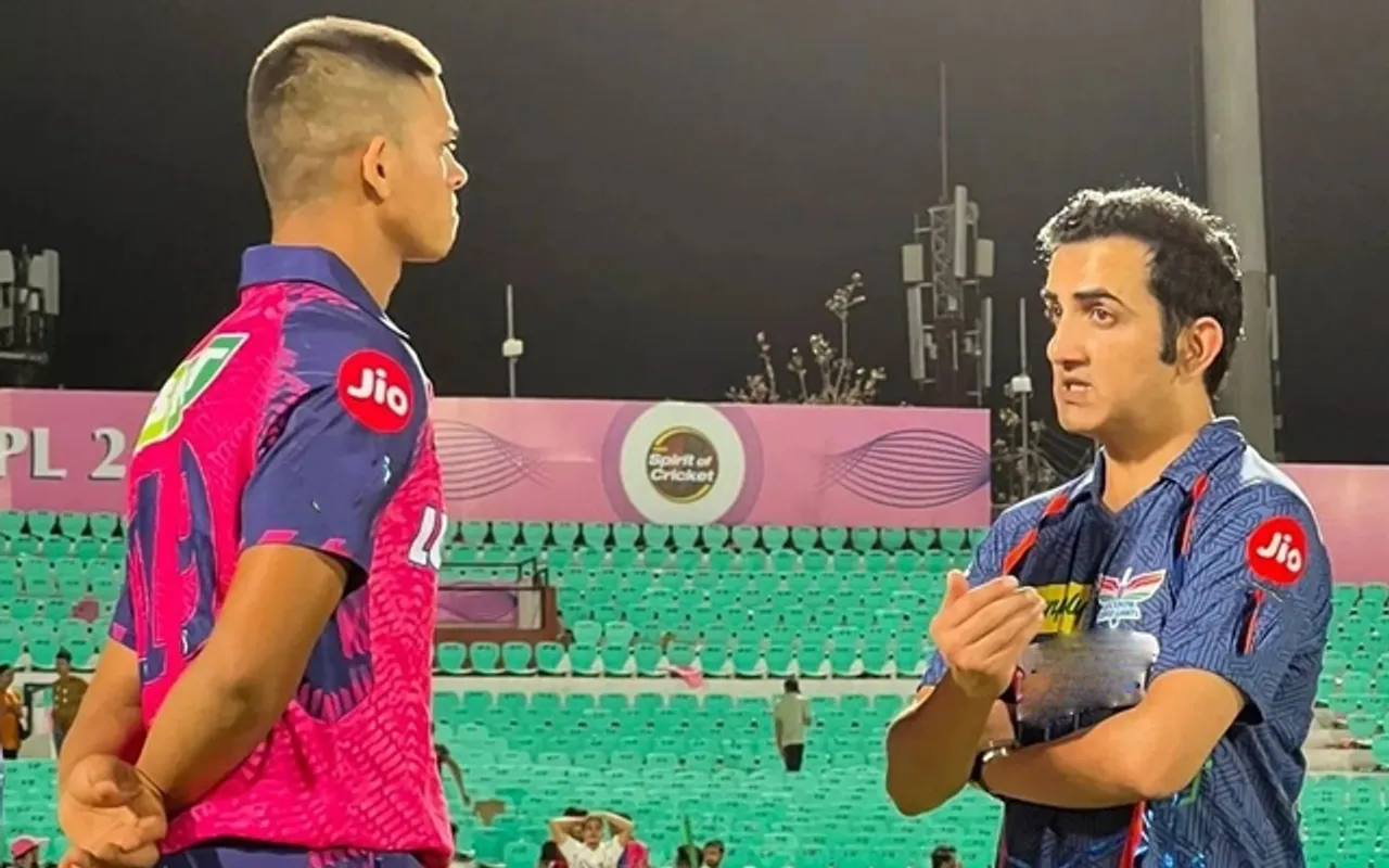 Yashasvi Jaiswal and Gautam Gambhir