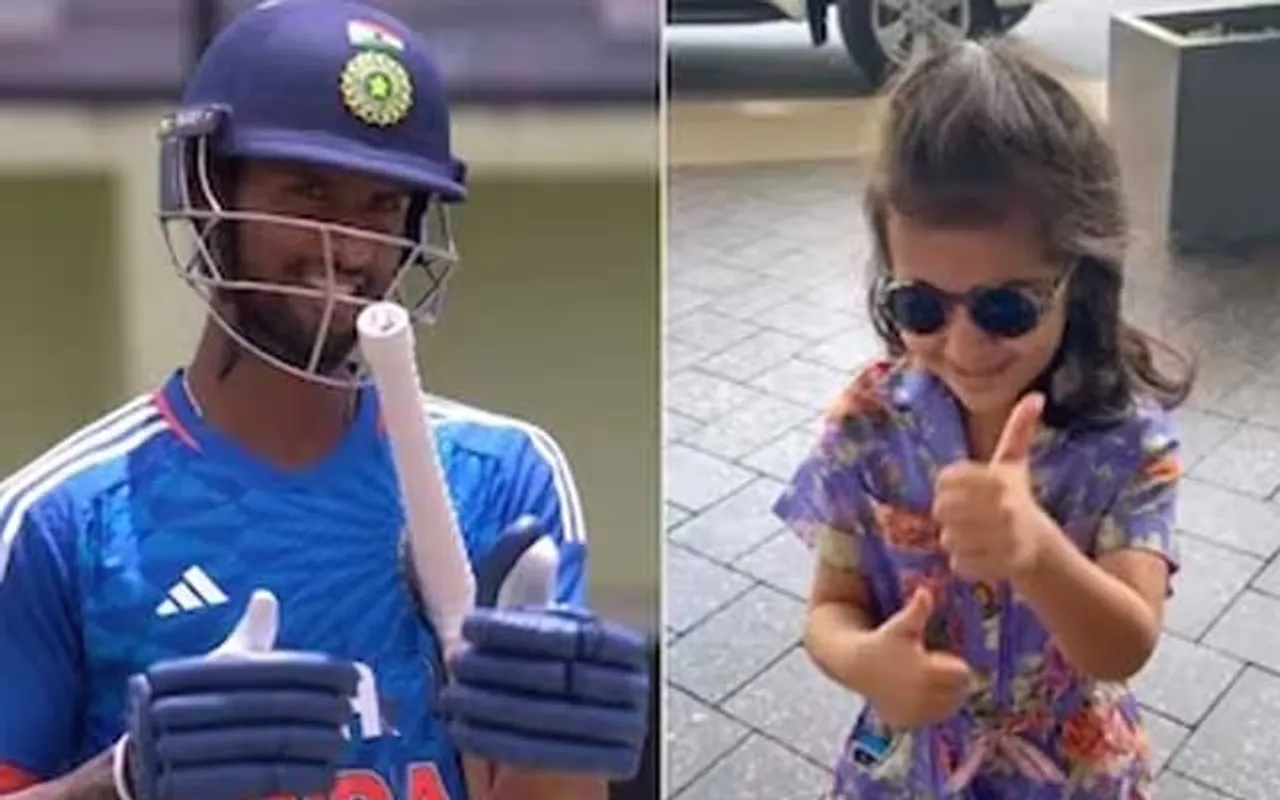Tilak Verma and Samaira