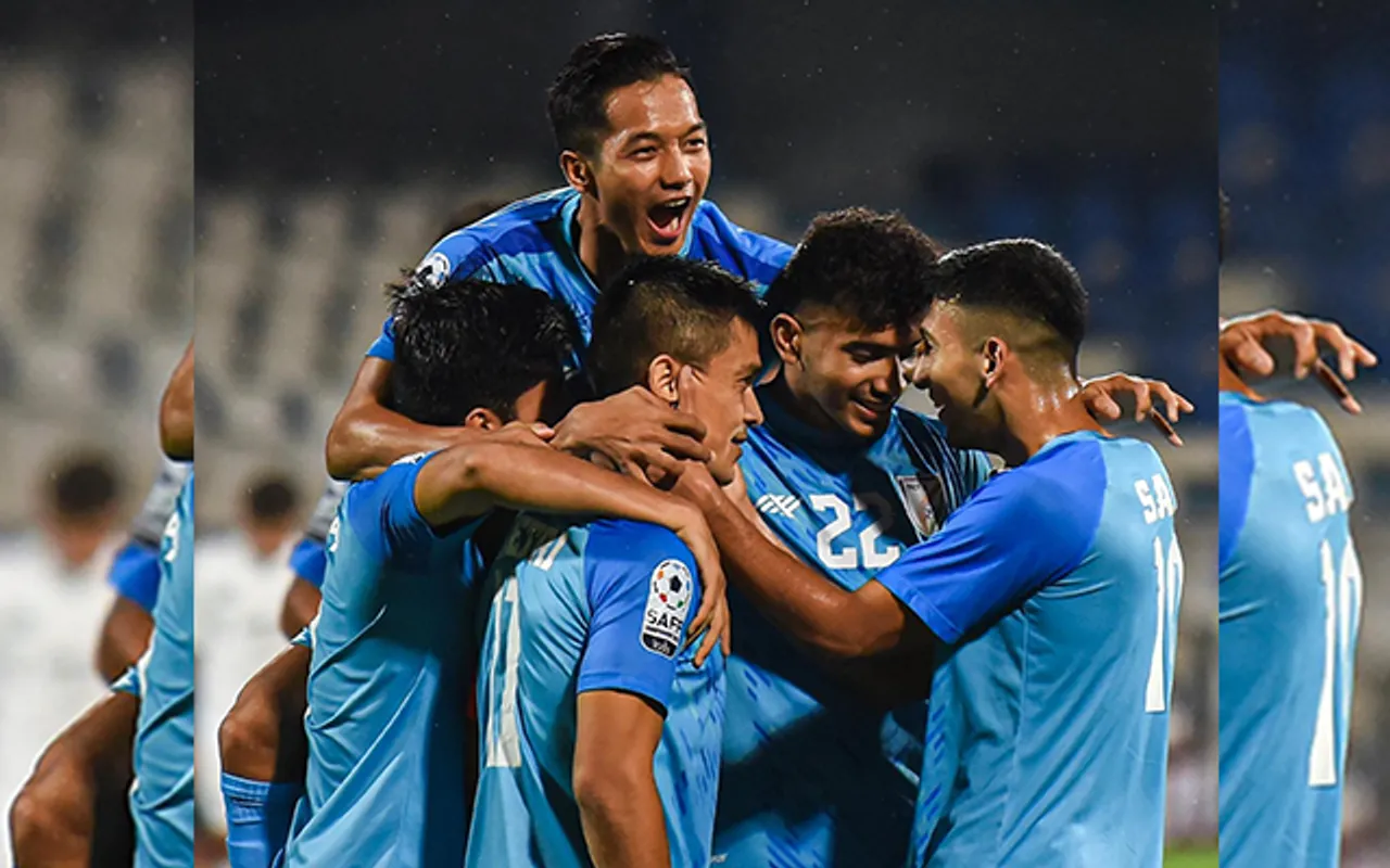 Indian football team (Source - Twitter)