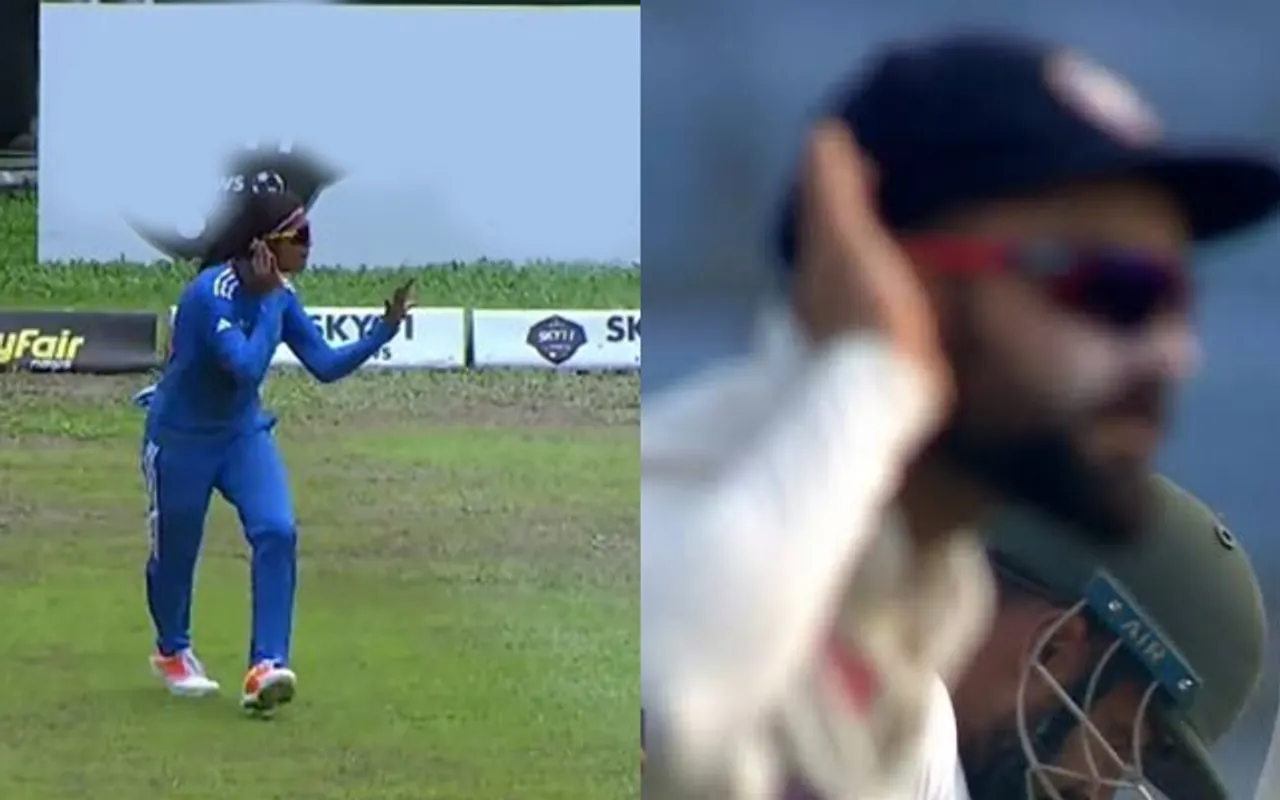 Shreyanka Patil and Virat Kohli (Source - Twitter)
