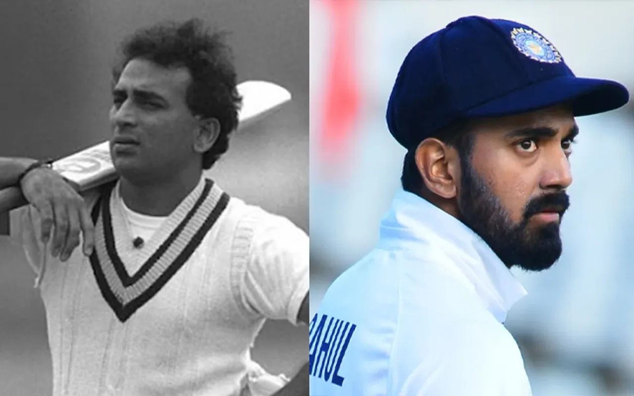 Sunil Gavaskar and KL Rahul