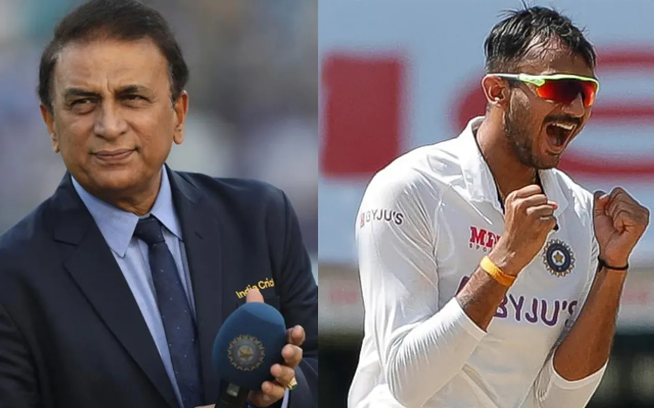Sunil Gavaskar and Axar Patel