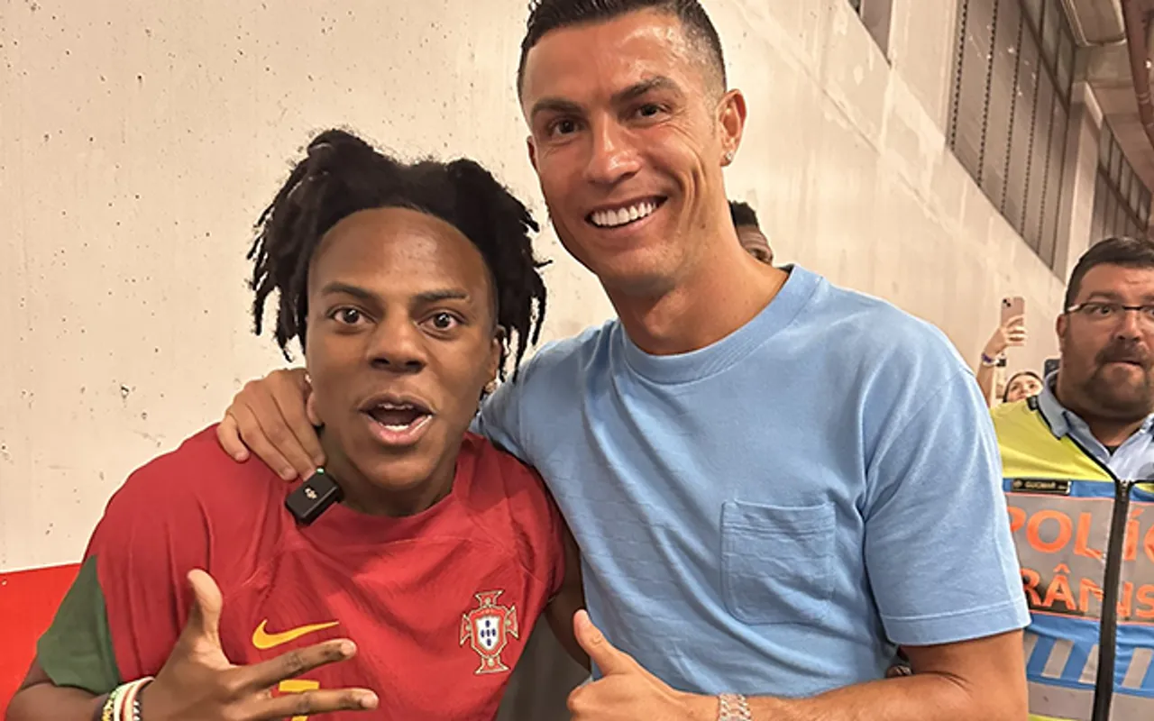 IShowSpeed meets Cristiano Ronaldo