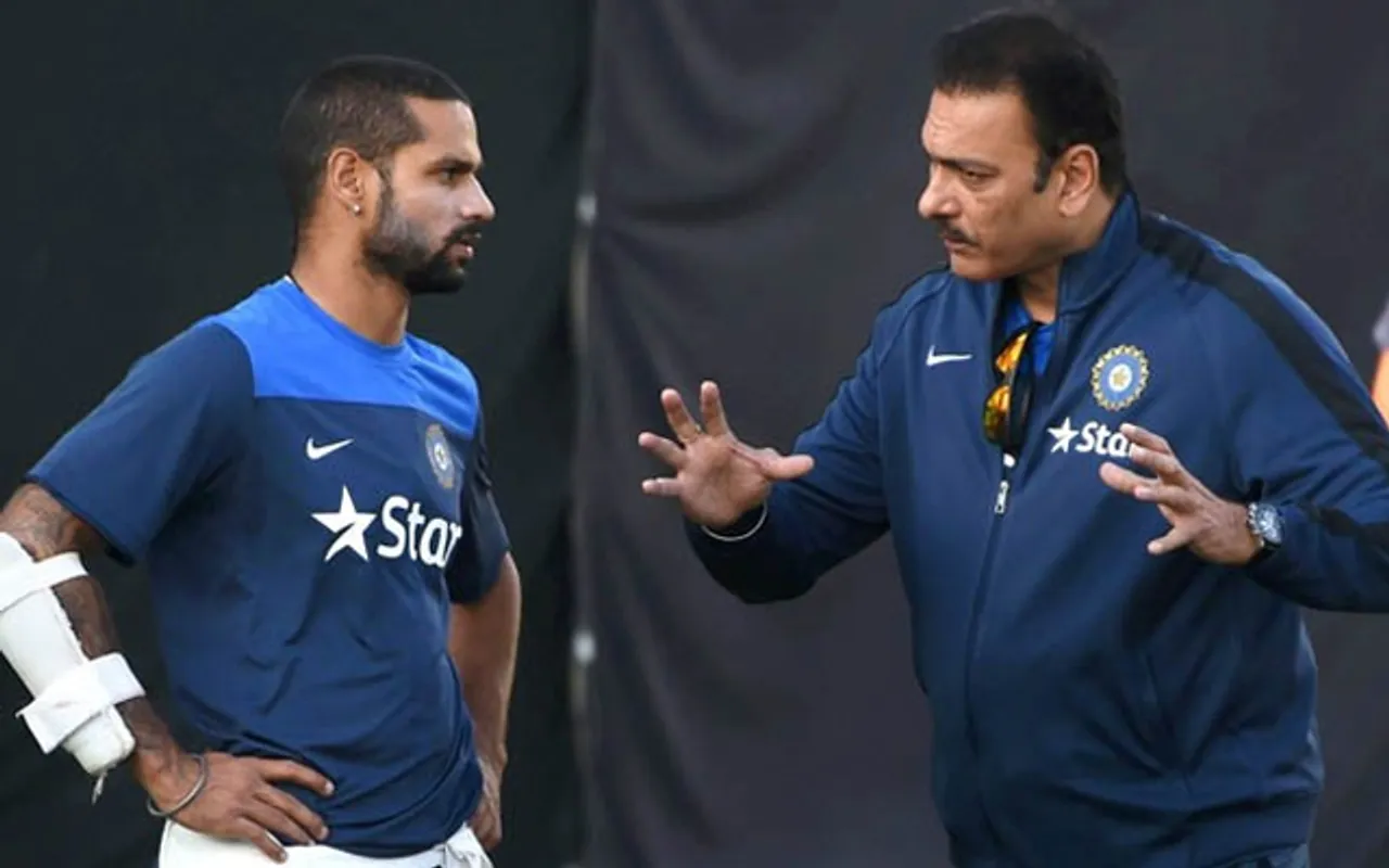 Shikhar Dhawan-Ravi Shastri