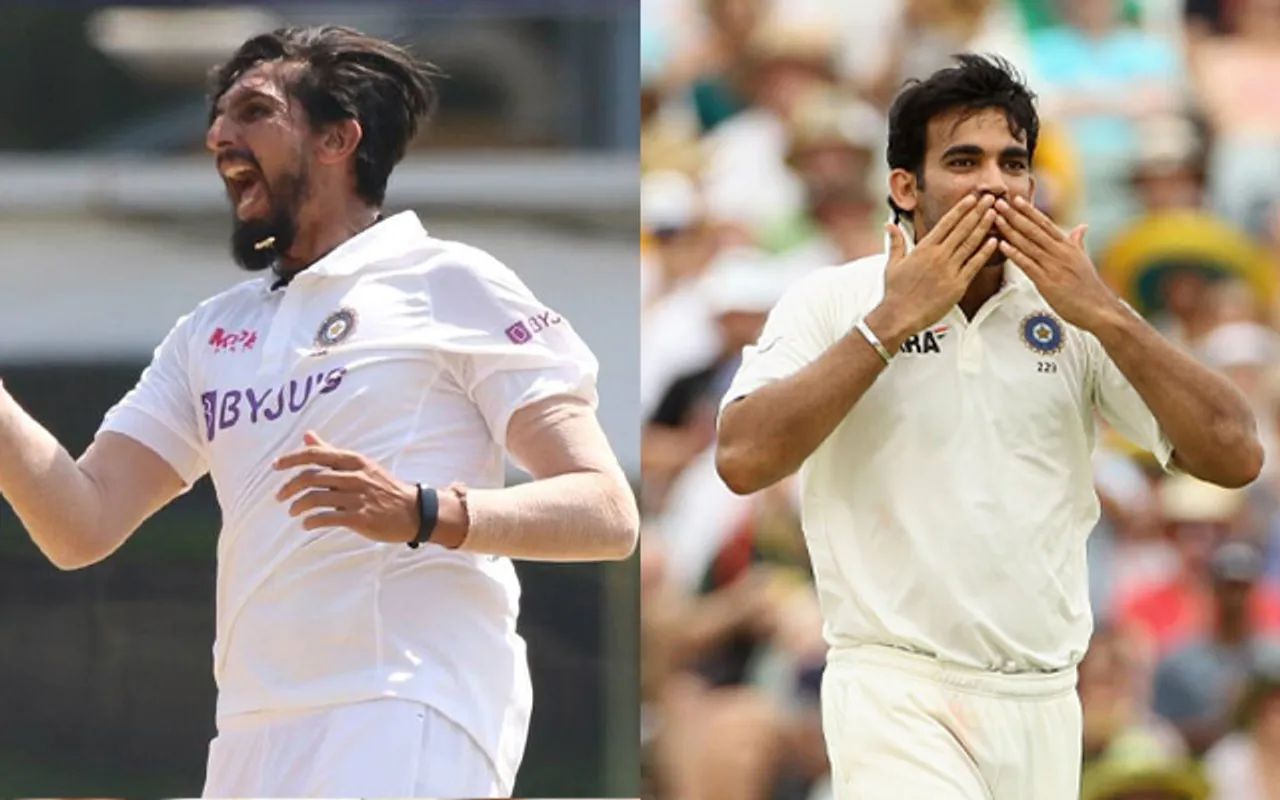 'English Murgi Daal Barabar' - Fans react as Ishant Sharma compares Zaheer Khan with James Anderson