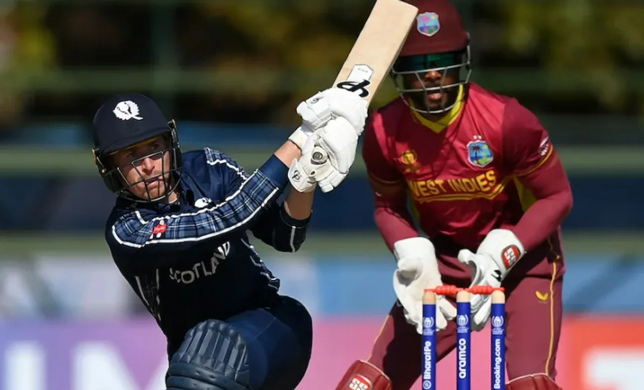 'Hey bhagwan, mujhe kabhi aisa downfall mat dena' - Fans react as West Indies knocked out of ODI World Cup 2023 Qualifiers after losing to Scotland