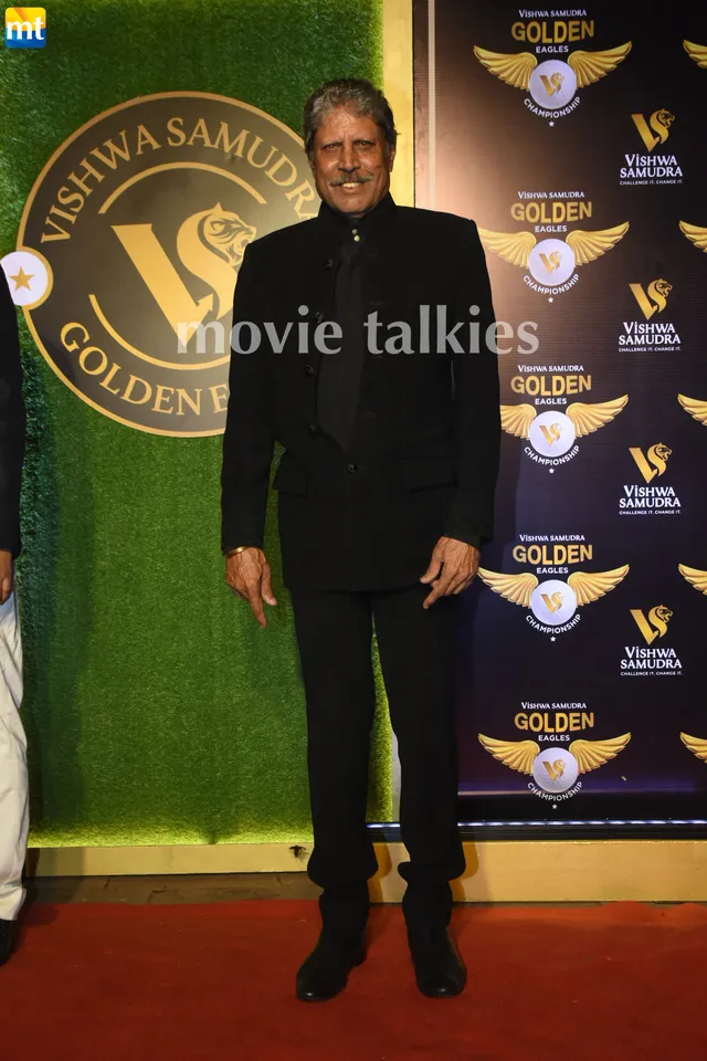 Kapil Dev At An Championship Event