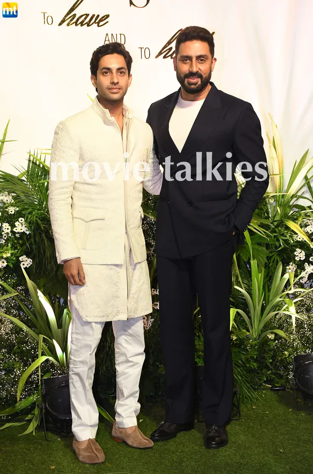 Agastya Nanda Abhishek Bachchan