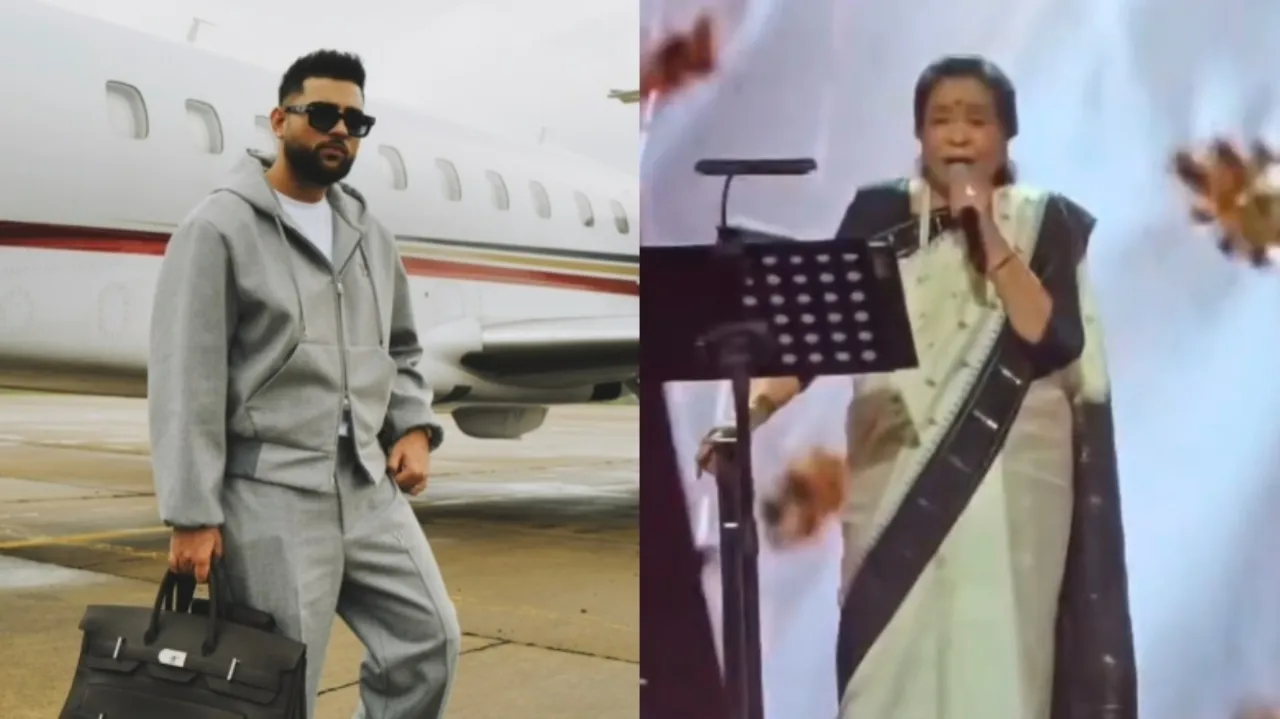 Asha bhosle Karan Aujla