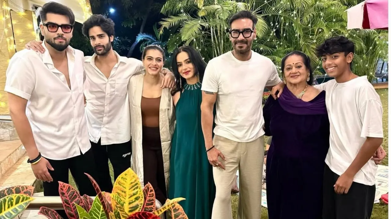 Ajay Devgn Kajol Family
