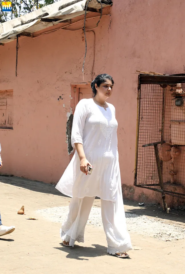Anshula Kapoor At Nirmal Kapoor's Funeral