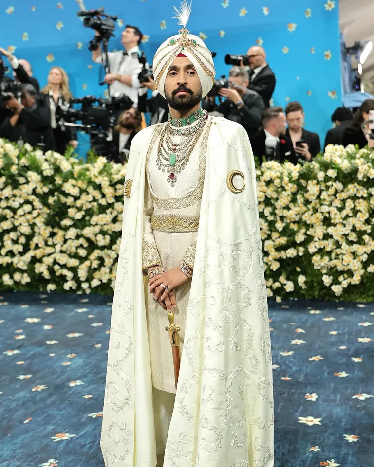 vDiljit Dosanjh Met Gala 2025