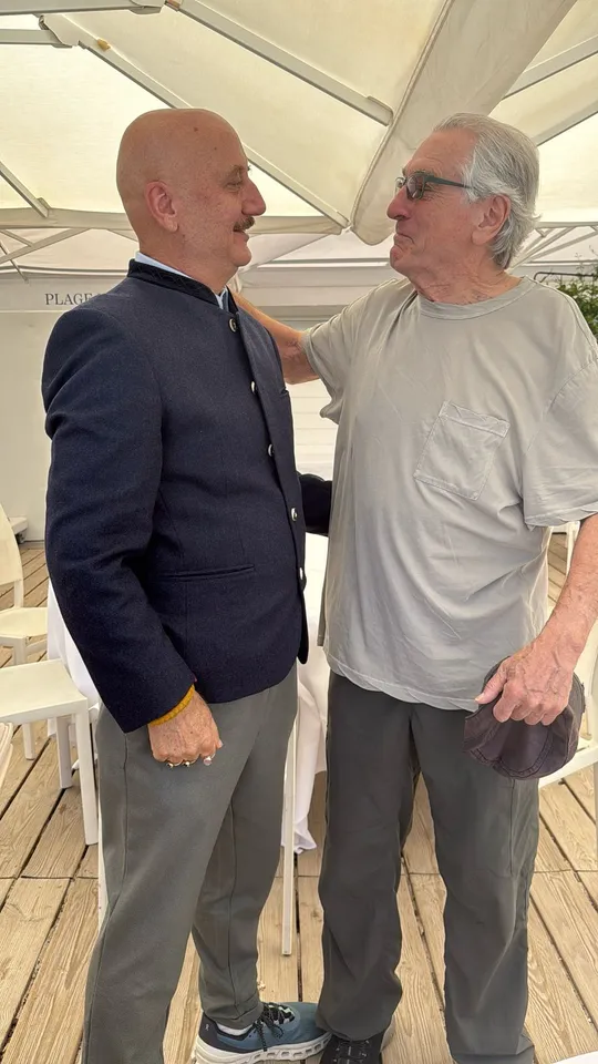 Anupam Kher Robert De Niro