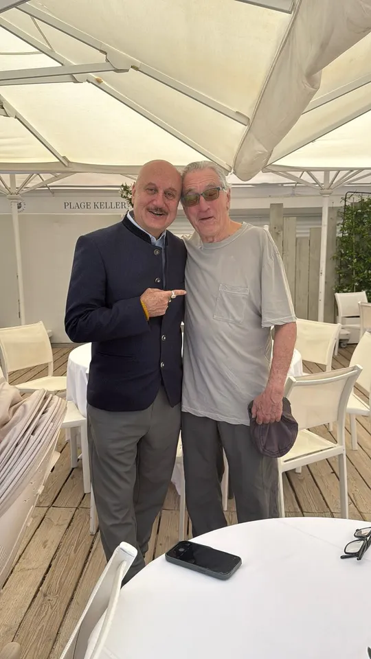 Anupam Kher Robert De Niro