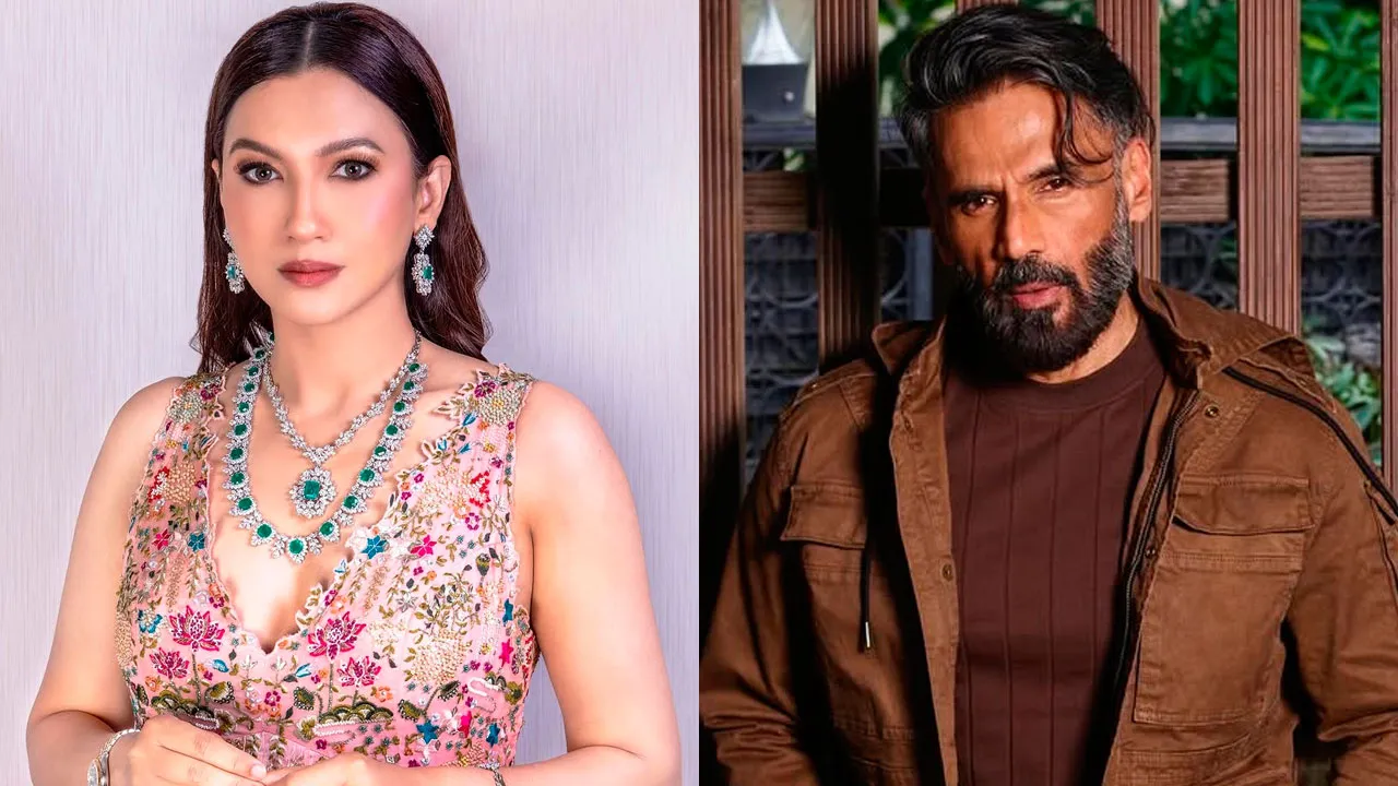 Gauahar Khan Suniel Shetty